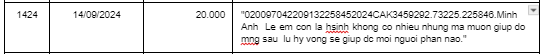 Mặt trận Tổ Quốc thống kê số tiền ủng hộ đồng bào lũ lụt ngày 14/9: Xúc động những lời nhắn “Cháu xin lỗi cháu không có nhiều tiền” - Ảnh 3.