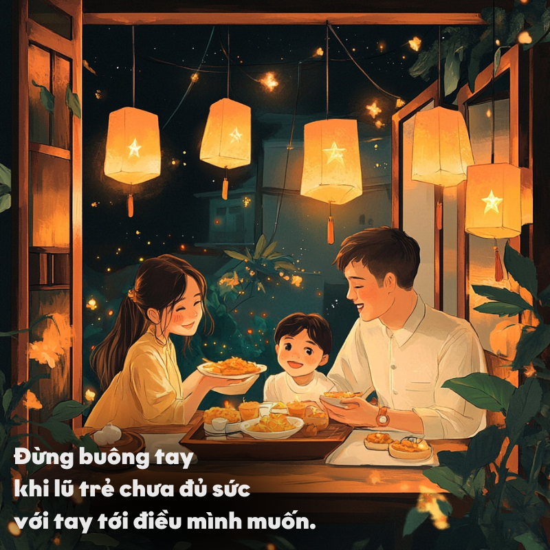 “Năm đầu tiên ăn cái bánh Trung thu mình tự mua, tủi thân dâng lên, ngồi ăn mà khóc ra tiếng” - Ảnh 2.