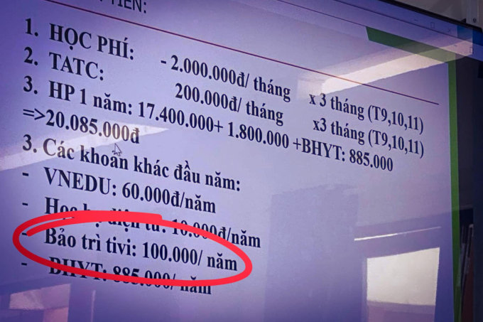 Mới đầu năm, phụ huynh đã bức xúc vì 1 khoản thu vô lý, sau 1 ngày ồn ào MXH, trường học đưa ra phương án giải quyết - Ảnh 1.