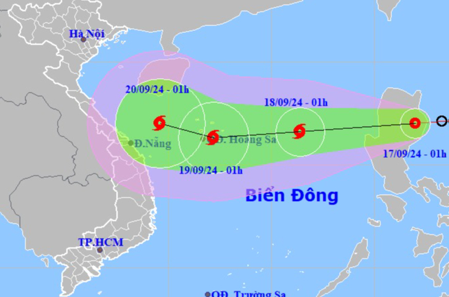 Bão sắp vào Biển Đông, các địa phương theo sát diễn biến - Ảnh 1.