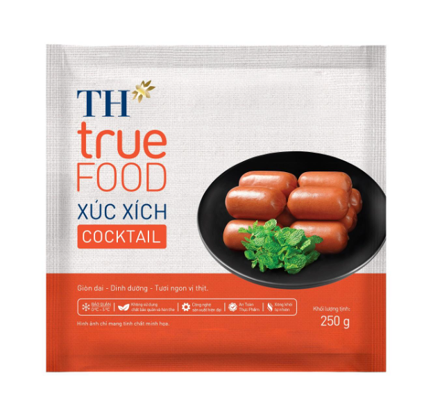 Bùng nổ hương vị với 2 sản phẩm TH true FOOD mới: Xúc xích bơ tỏi và Xúc xích cocktail - Ảnh 2.