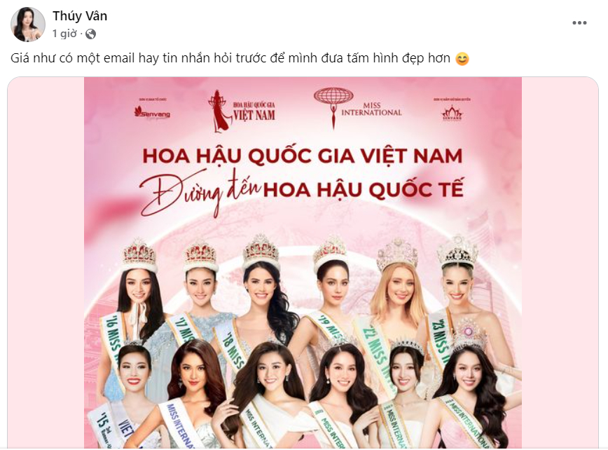 Sen Vàng lại dính thị phi: Cuộc thi mới của &quot;bà trùm hoa hậu&quot; Phạm Kim Dung bị Á hậu Thúy Vân &quot;réo tên&quot; - Ảnh 1.