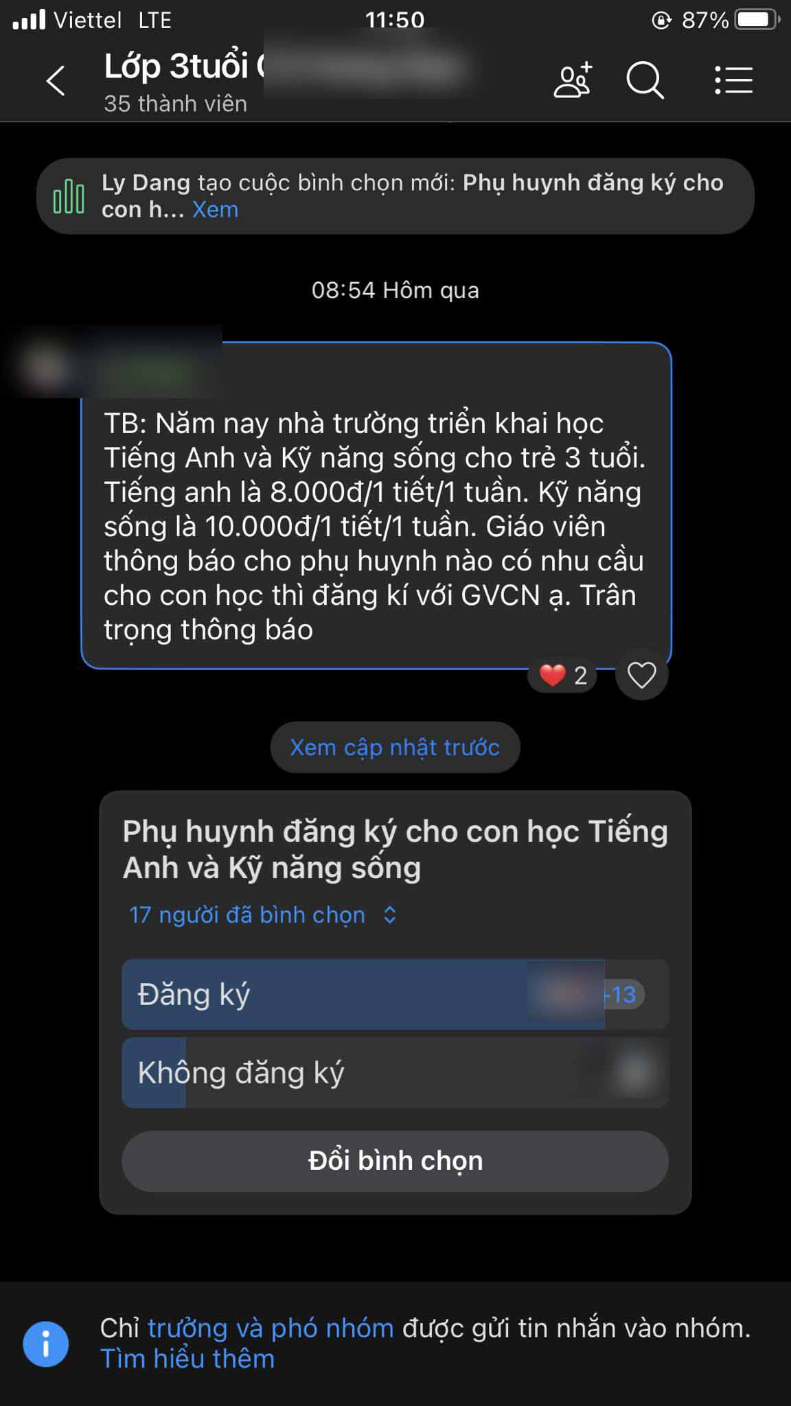 Lên mạng &quot;tố&quot; trường mẫu giáo con đang theo học, một phụ huynh bị cộng đồng mạng khuyên &quot;nên xoá bài đi thì hơn&quot;- Ảnh 1.