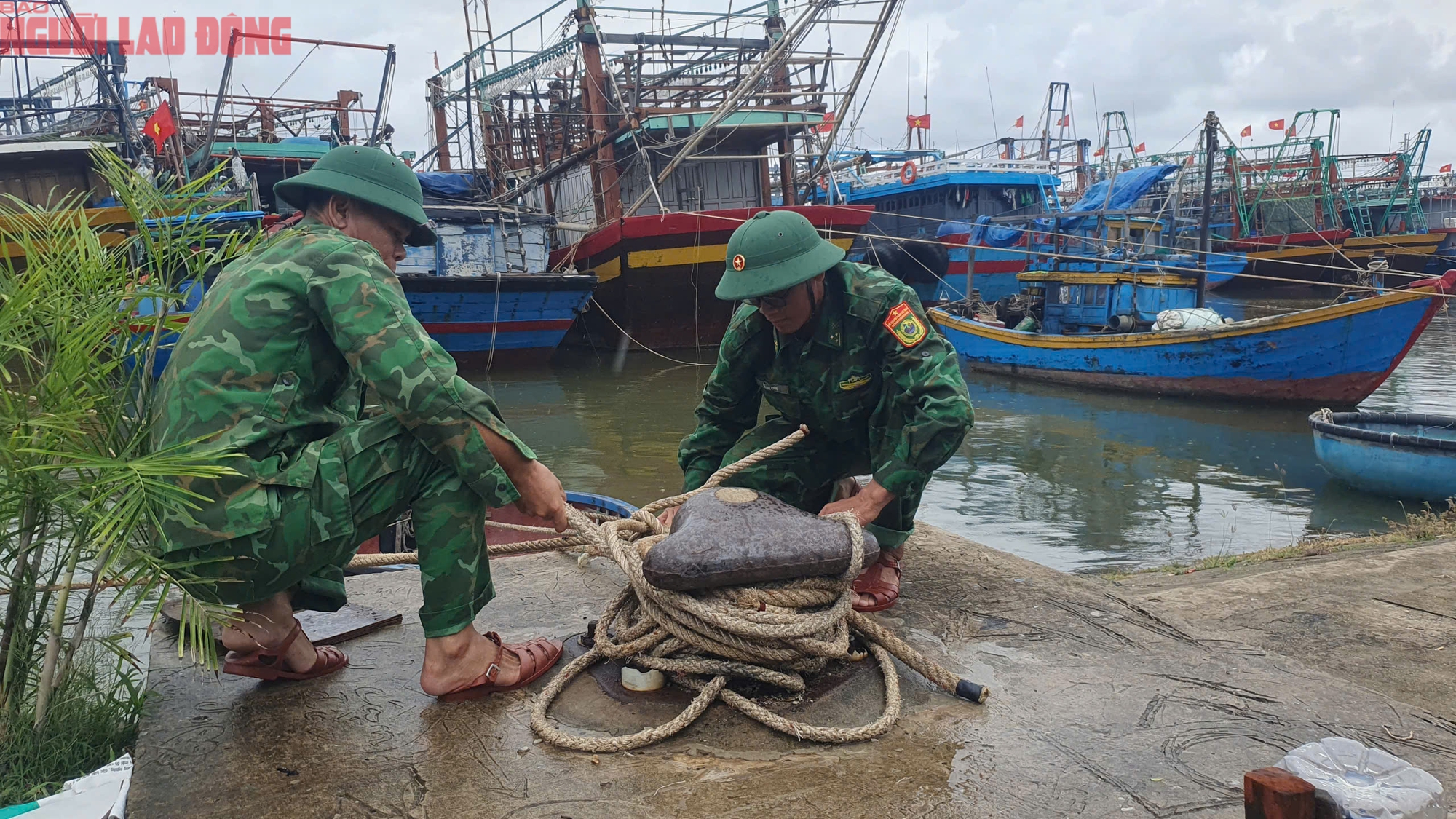 Người dân miền Trung chạy đua chống bão số 4- Ảnh 22.