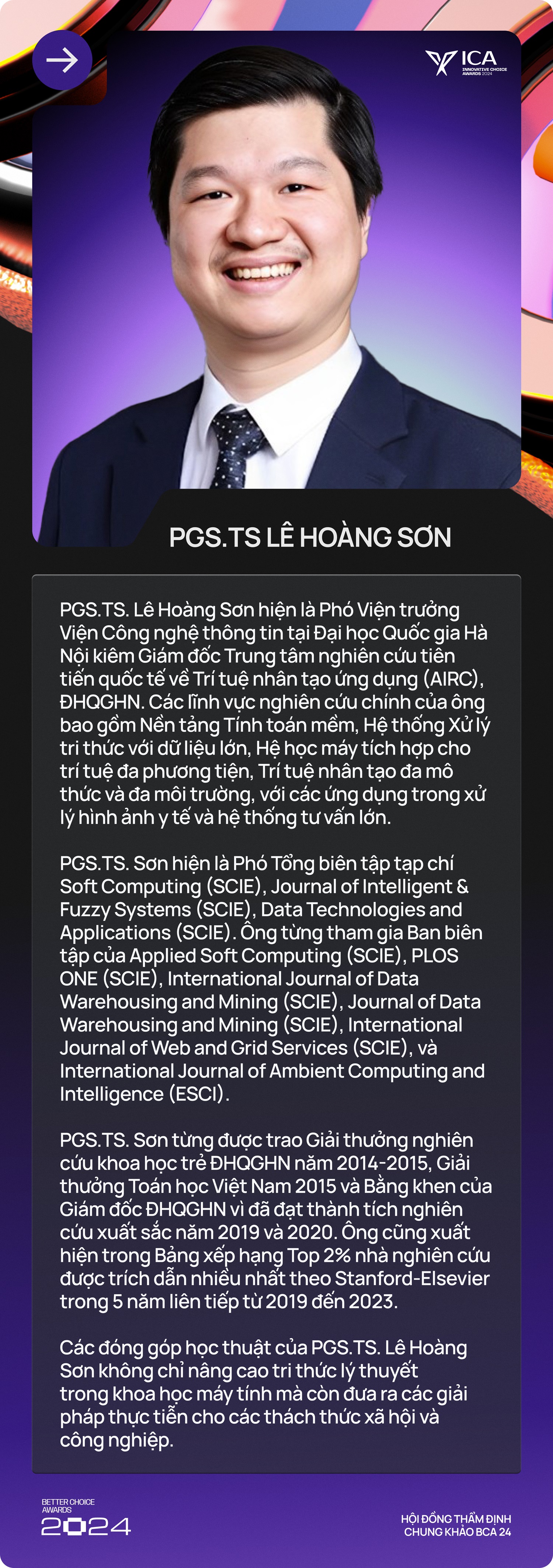 26 thành viên Hội đồng Better Choice Awards 2024: Từ nhà khoa học trong top thế giới đến Tổng Giám đốc Qualcomm, Giám đốc chiến lược VinAI, … - Ảnh 3.