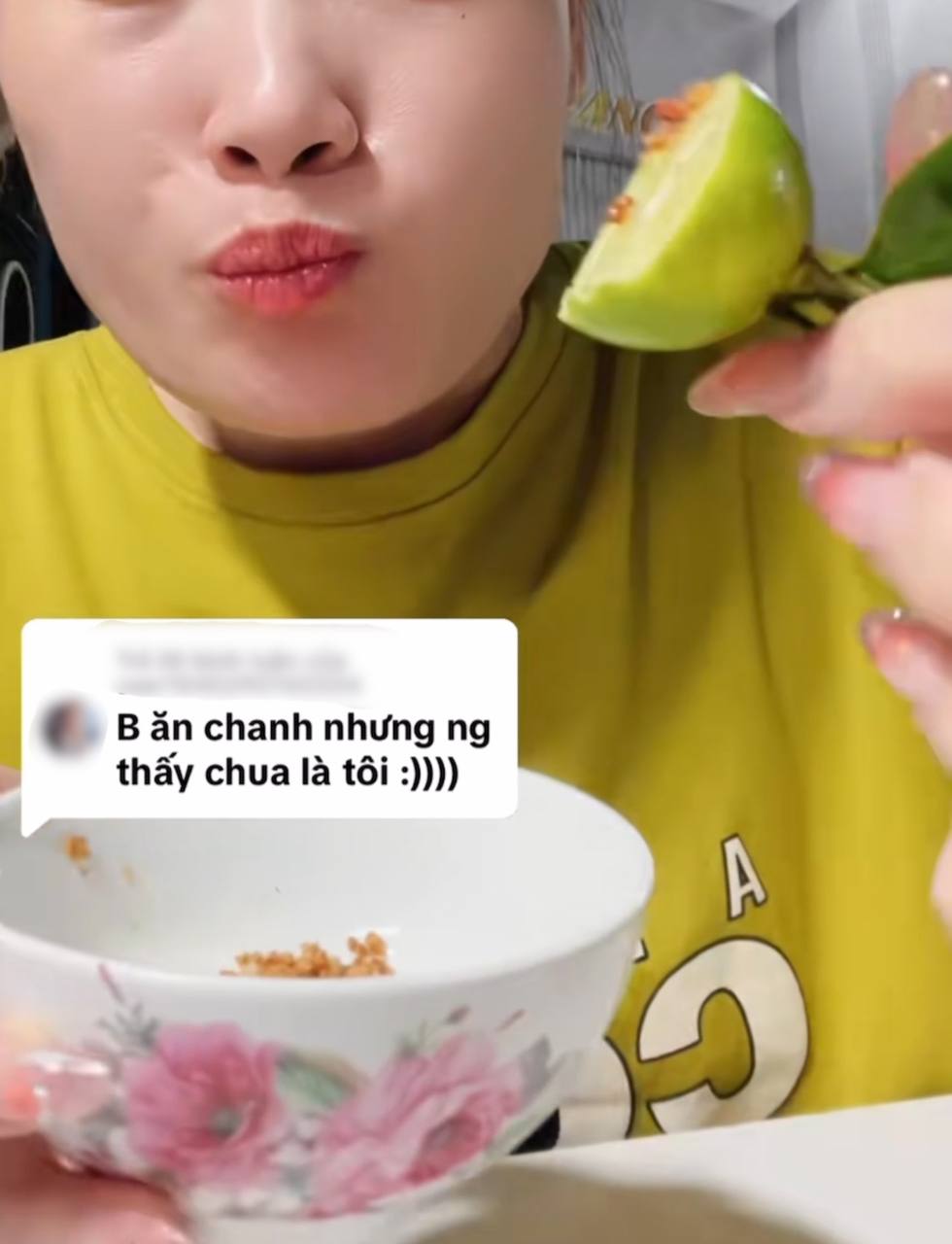 Gần 5 triệu người xem cô gái Bắc Giang mukbang chanh cây nhà lá vườn - Ảnh 7.