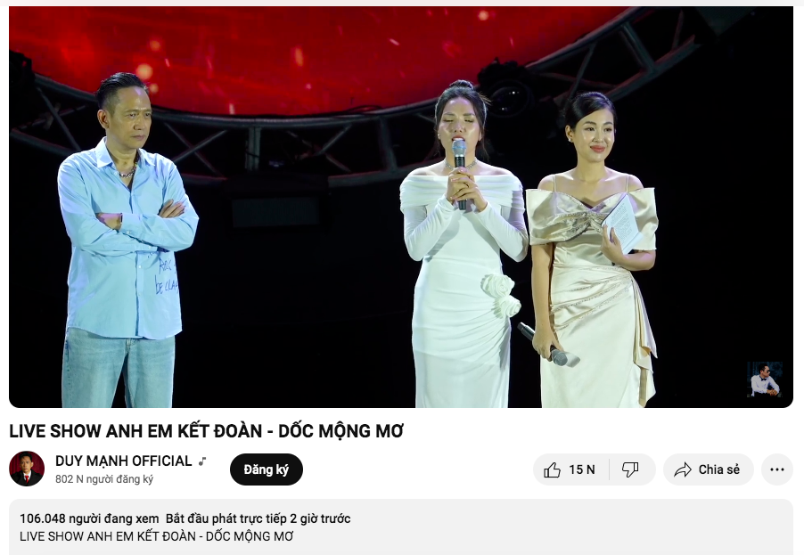 Sốc với số người xem livestream cực khủng theo dõi anh em Tuấn Hưng - Duy Mạnh kết đoàn!- Ảnh 3.