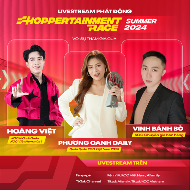 Shoppertainment Race 2024: Cơ hội khẳng định tên tuổi và sở hữu mức thu nhập khủng cho mọi KOC - Ảnh 2. Shoppertainment Race 2024: Cơ hội khẳng định tên tuổi và sở hữu mức thu nhập khủng cho mọi KOC - Ảnh 2.