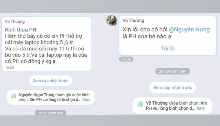 TP.HCM: Tạm ngưng phân lớp cô giáo vận động phụ huynh mua laptop cá nhân - Ảnh 2.