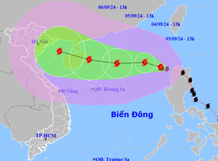 Bão số 3 khả năng giật tới cấp 17, cần khẩn trương chuẩn bị ứng phó- Ảnh 1.