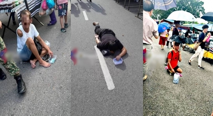 Băng nhóm ăn xin Trung Quốc 'kiếm đậm' ở Malaysia, thu nhập 60 triệu đồng/tháng - Ảnh 1. Băng nhóm ăn xin Trung Quốc 'kiếm đậm' ở Malaysia, thu nhập 60 triệu đồng/tháng - Ảnh 1.