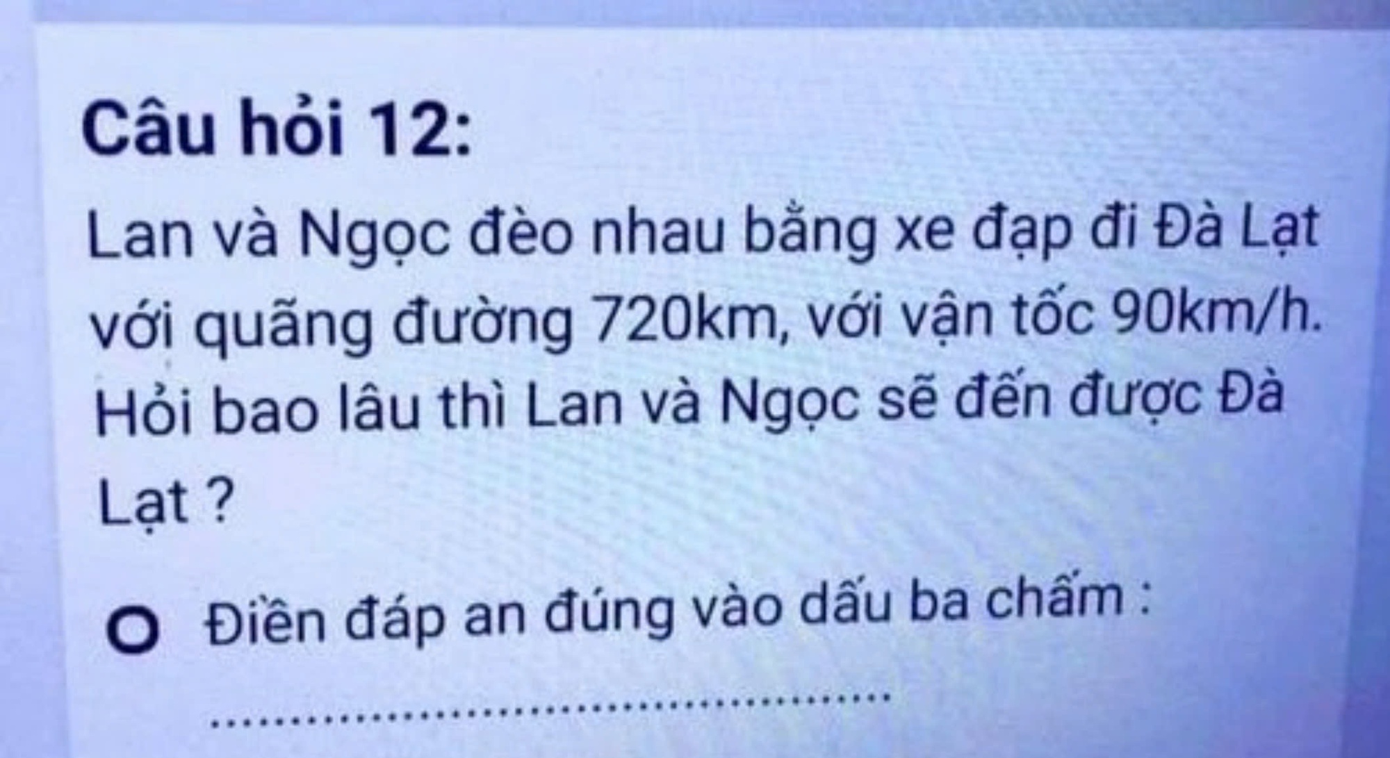 Những bài toán khiến phụ huynh 'cười ra nước mắt' ngay sau khi đọc đề - Ảnh 3.