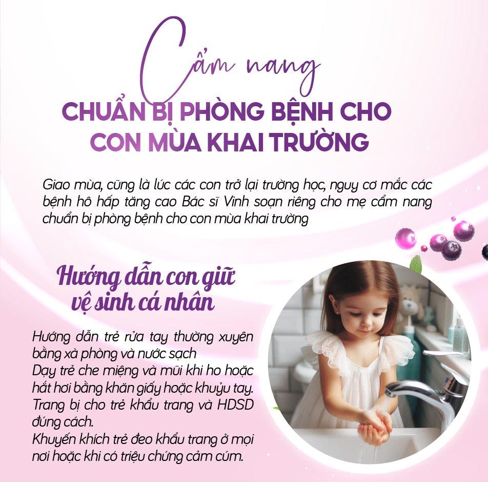 Bác sĩ chỉ ra 4 nguyên tắc cha mẹ cần nằm lòng để bảo vệ con trong mùa cúm - Ảnh 2.