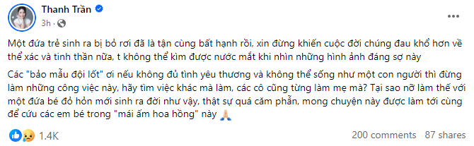 Hari Won, Thúy Diễm cùng loạt sao Vbiz phẫn nộ trước cảnh các em nhỏ ở Mái ấm Hoa hồng bị bạo hành - Ảnh 8.