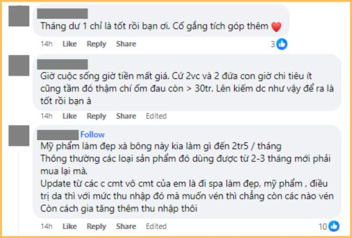 Cách chi tiêu để có tiền mua 1 chỉ vàng mỗi tháng của gia đình 4 người: Ngày ăn 2 bữa, tiền thuê nhà chỉ 3,5 triệu đồng- Ảnh 4.