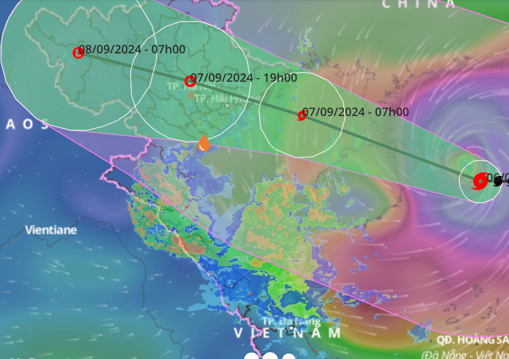 Sáng mai 7-9, siêu bão Yagi khả năng đổ bộ từ Quảng Ninh-Nam Định- Ảnh 1.