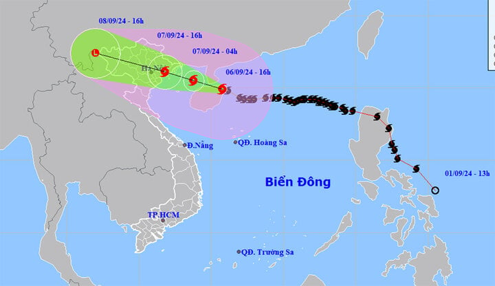 Tỉnh, thành phố nào chịu ảnh hưởng mạnh nhất của siêu bão Yagi? - Ảnh 1.