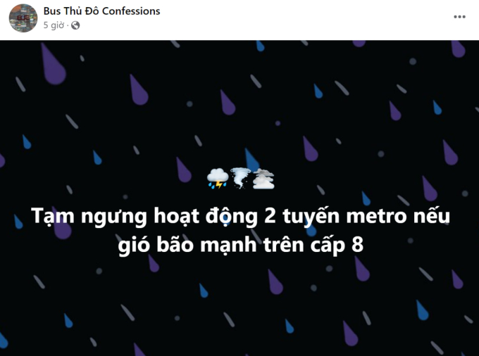 Bão số 3 đổ bộ: Hàng loạt quán cà phê, địa điểm du lịch đến TTTM đều thông báo tạm ngừng hoạt động - Ảnh 7.