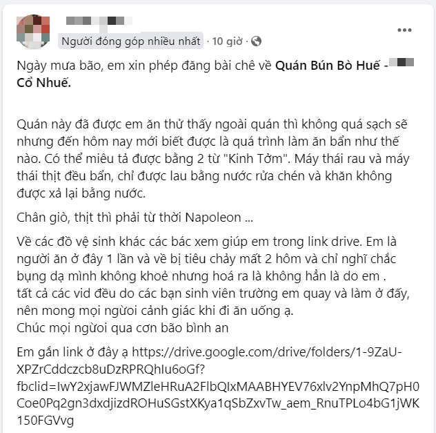 Kinh hãi quán bún bò siêu bẩn ở Hà Nội: Dùng WC làm kho chứa nguyên liệu, thịt bò nhơm nhớp như &quot;mưng mủ&quot; - Ảnh 1.