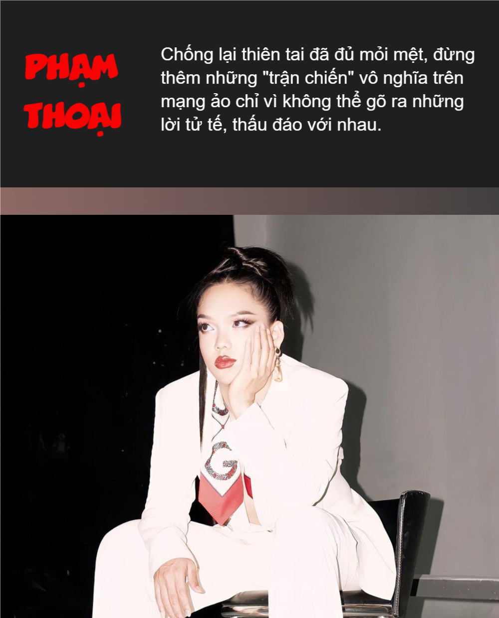 C&aacute;i dở nhất của Phạm Thoại- Ảnh 7.