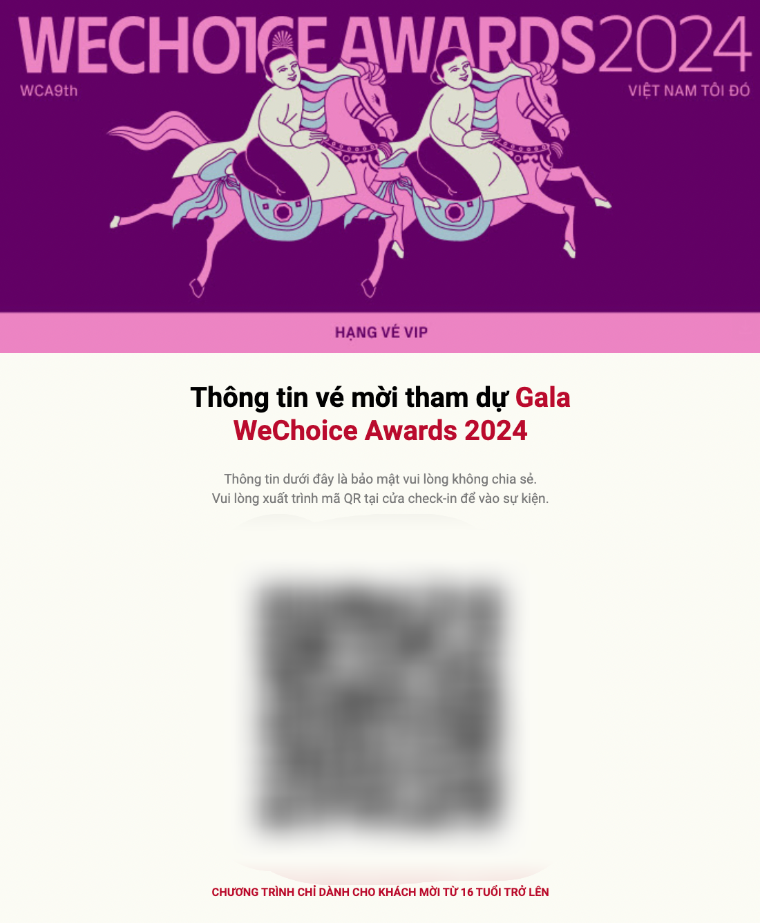 Cảnh báo tình trạng phe vé, vé chợ đen trước thềm Gala WeChoice Awards 2024 - Ảnh 6.