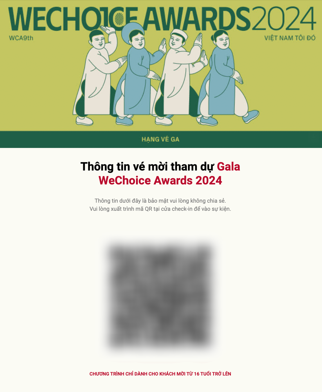 Cảnh báo tình trạng phe vé, vé chợ đen trước thềm Gala WeChoice Awards 2024 - Ảnh 7.