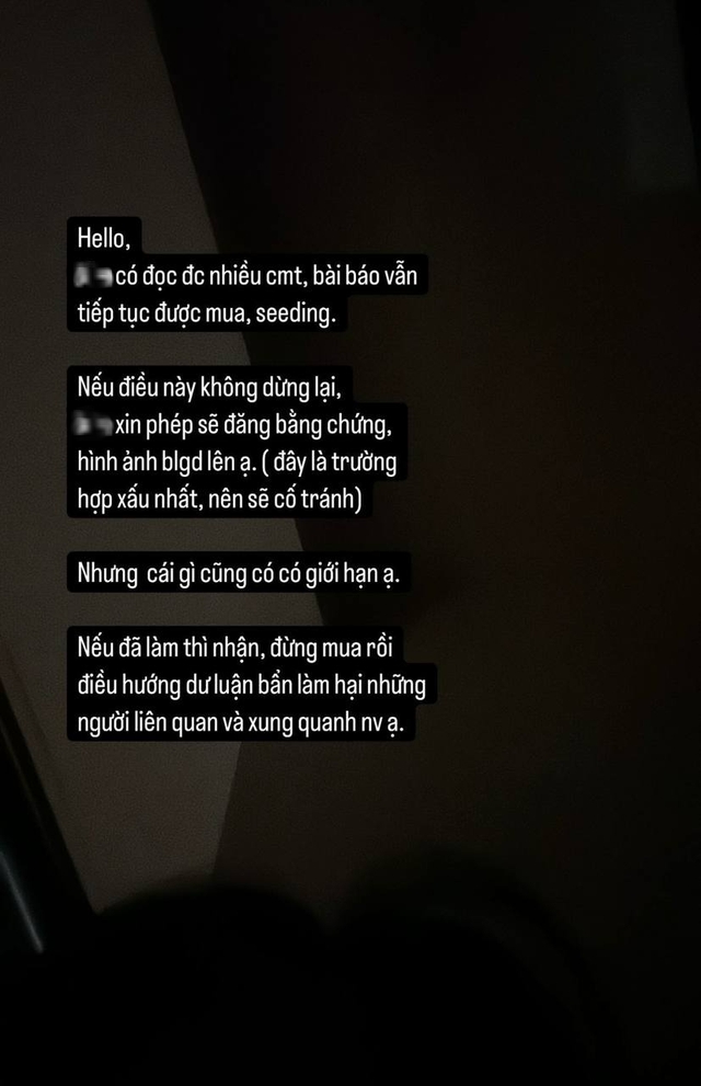 Con gái riêng của chồng cũ Vũ Thu Phương tiếp tục gây xôn xao, sẽ đăng hình ảnh bằng chứng nếu không dừng 1 việc- Ảnh 2.