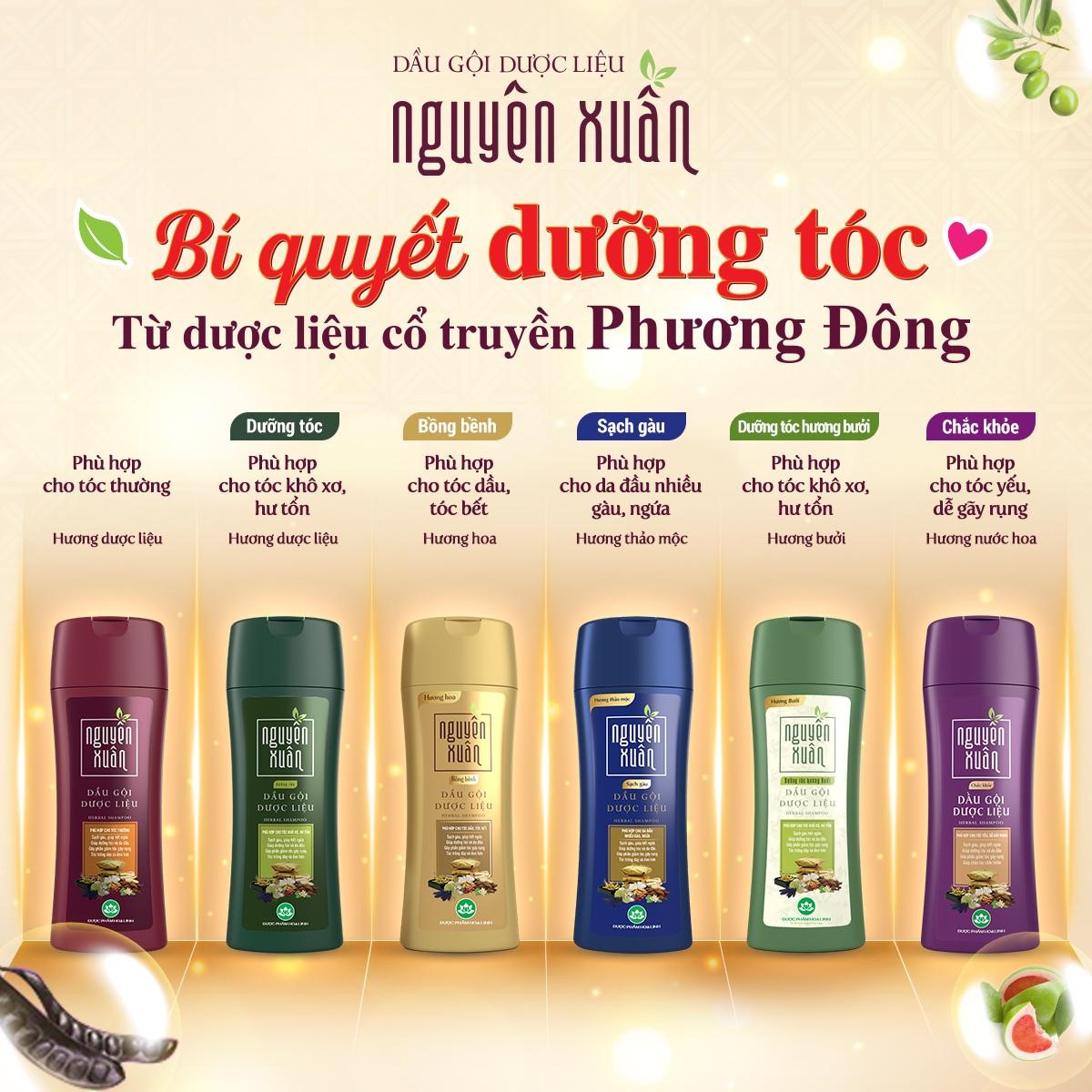 Dầu gội Nguyên Xuân Chắc Khoẻ - Giải pháp từ dược liệu cho tóc yếu, gãy rụng- Ảnh 5.