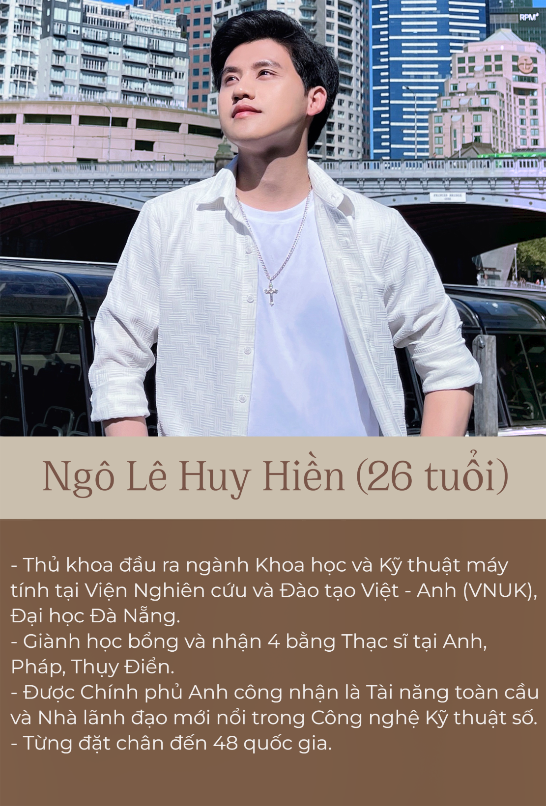 Đừng để phụ huynh thấy: &quot;Con nhà người ta&quot; có 4 bằng Thạc sĩ, đi 48 quốc gia, được công nhận là Tài năng toàn cầu - Ảnh 2.