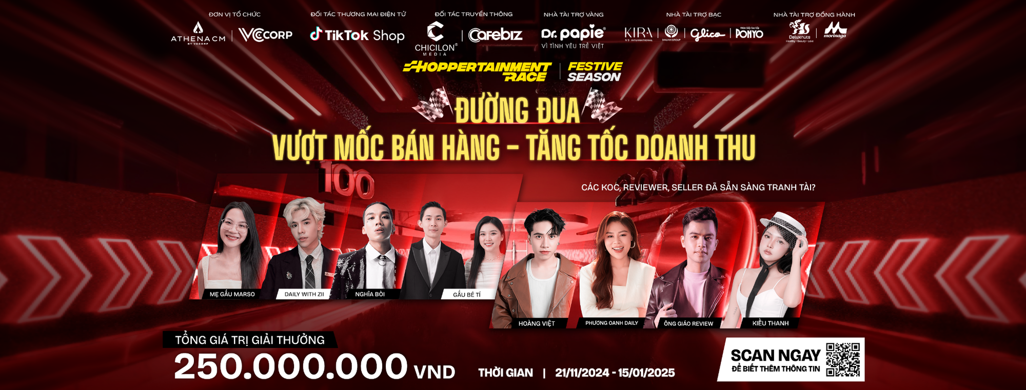 Shoppertainment Race Festive: Khởi động đường đua Vượt mốc b&aacute;n h&agrave;ng - Tăng tốc doanh thu m&ugrave;a lễ hội 2024 - Ảnh 1.