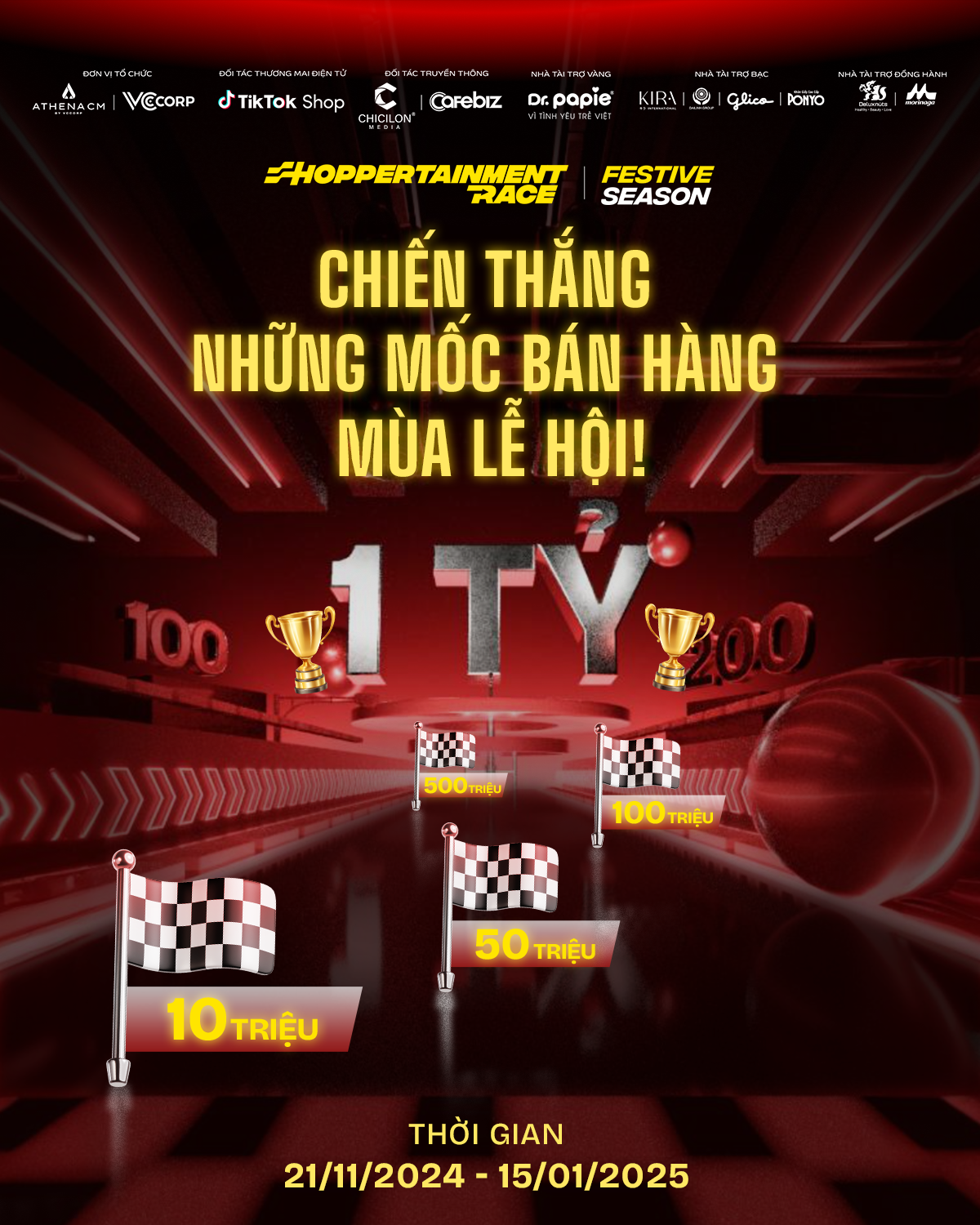 Shoppertainment Race Festive: Khởi động đường đua Vượt mốc b&aacute;n h&agrave;ng - Tăng tốc doanh thu m&ugrave;a lễ hội 2024 - Ảnh 2.