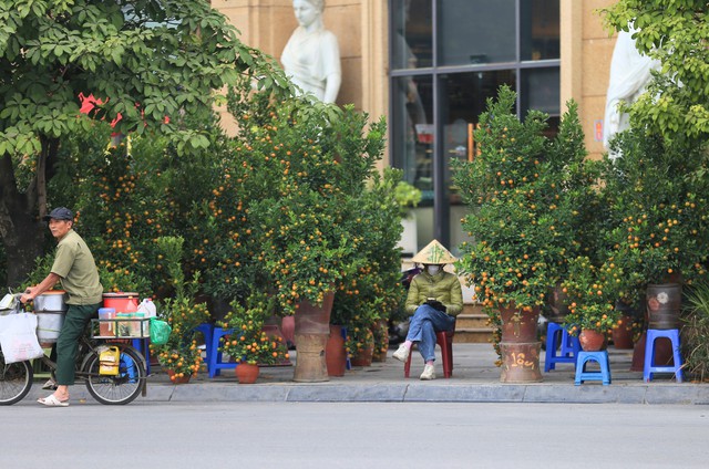 Kh&ocirc;ng kh&iacute; Tết tr&agrave;n ngập phố phường H&agrave; Nội: Ảnh hưởng của b&atilde;o nhưng 1 điều vẫn kh&ocirc;ng hề thay đổi với năm trước - Ảnh 2.