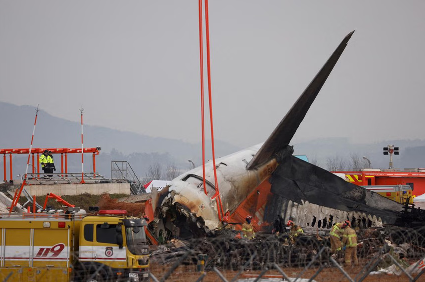 Đây là những thứ được tìm thấy trong động cơ máy bay Jeju Air gặp nạn khiến 179 người tử vong - Ảnh 1.