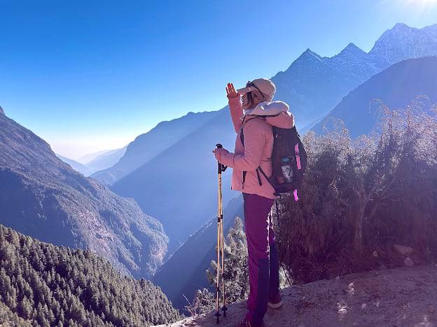 Cô gái Việt chinh phục đỉnh Kala Patthar: Phương pháp thở &quot;đặc biệt&quot; tạo nên thành công - Ảnh 1.