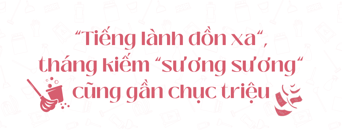 Cô gái 30 tuổi ngày làm văn phòng, tối dọn nhà thuê kiếm thêm gần 10 triệu/tháng: Khách tây khách ta đặt lịch kín tuần! - Ảnh 3.