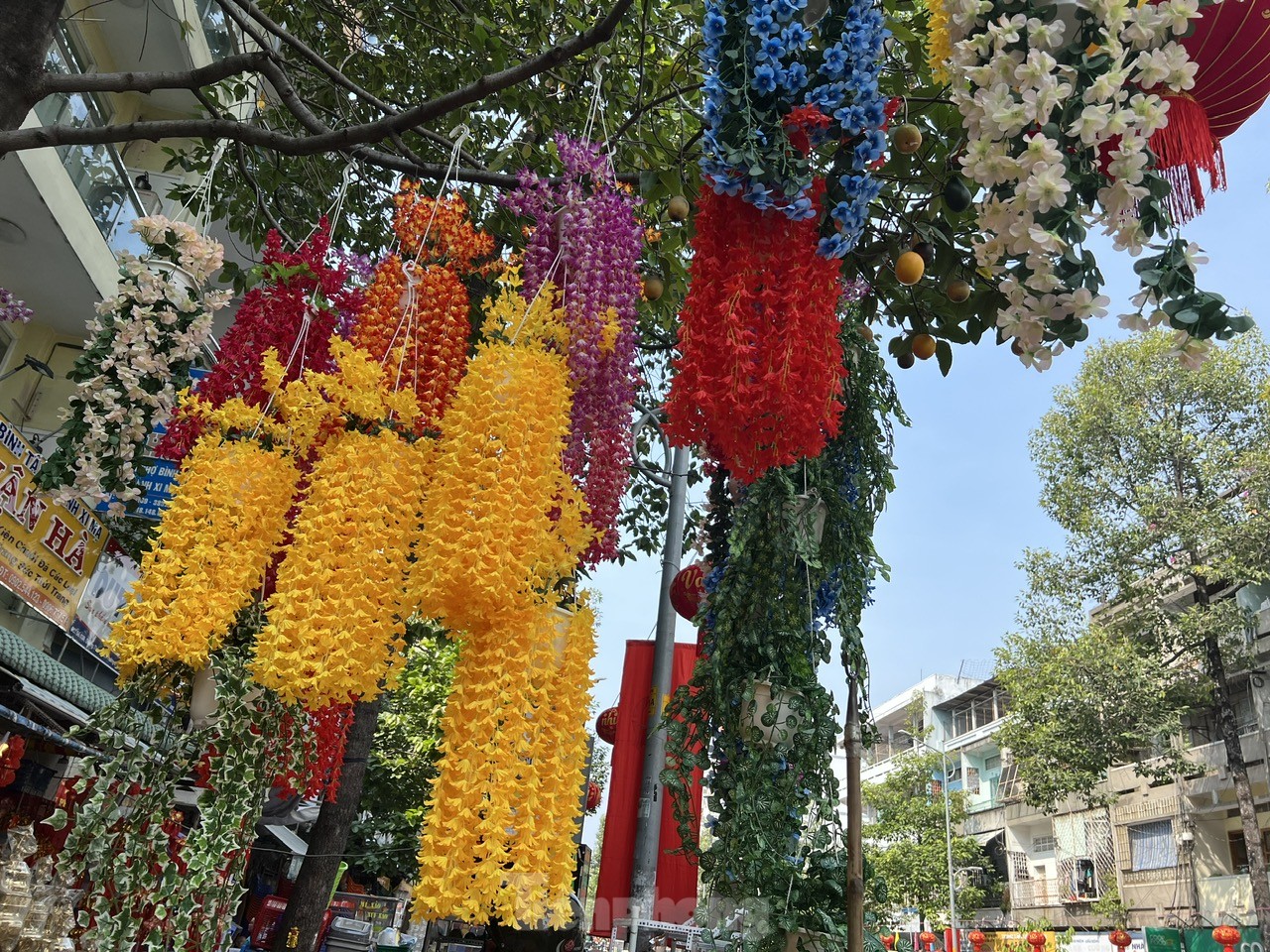 Hoa trái 'bất tử' đắt hàng ngày Tết - Ảnh 6.