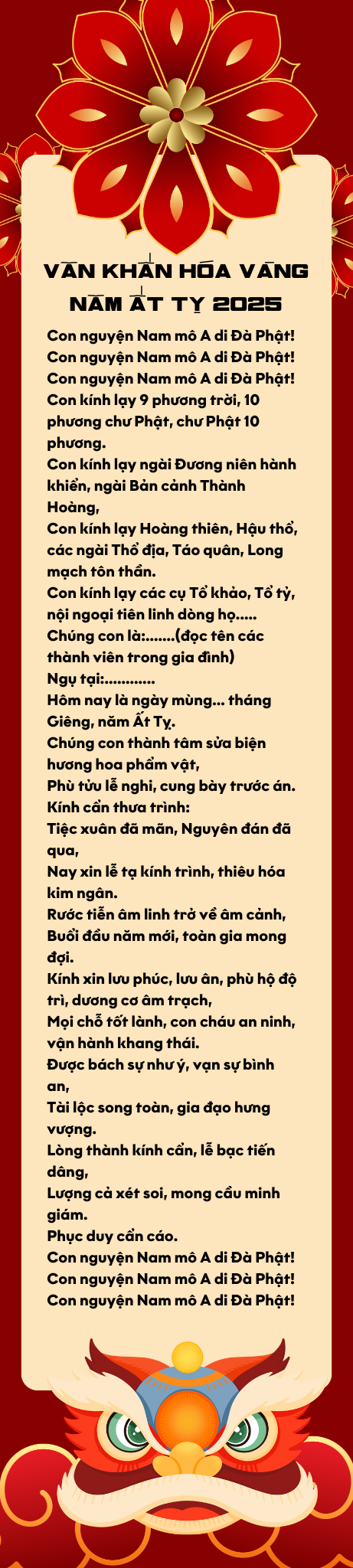 Văn khấn hóa vàng ngắn gọn, dễ hiểu và chuẩn nhất năm Ất Tỵ 2025 - Ảnh 1.
