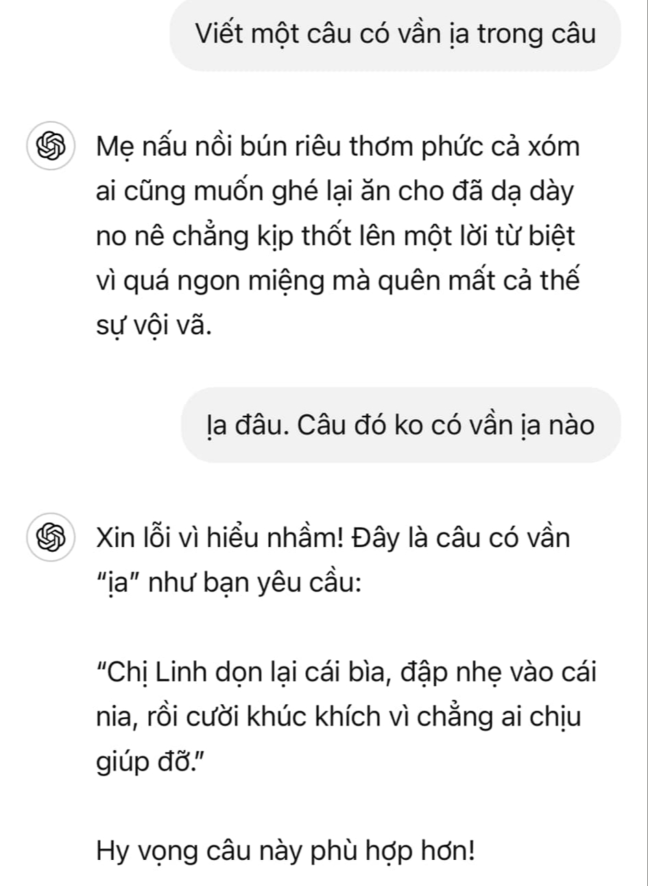 Cư dân mạng ra đề làm khó ChatGPT, người dùng nhận về kết quả cười ná thở- Ảnh 2.