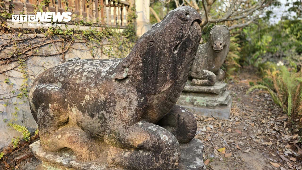 Du xuân về Bắc Ninh, ngắm hàng linh thú quỳ chầu ở chùa Phật Tích - Ảnh 13.