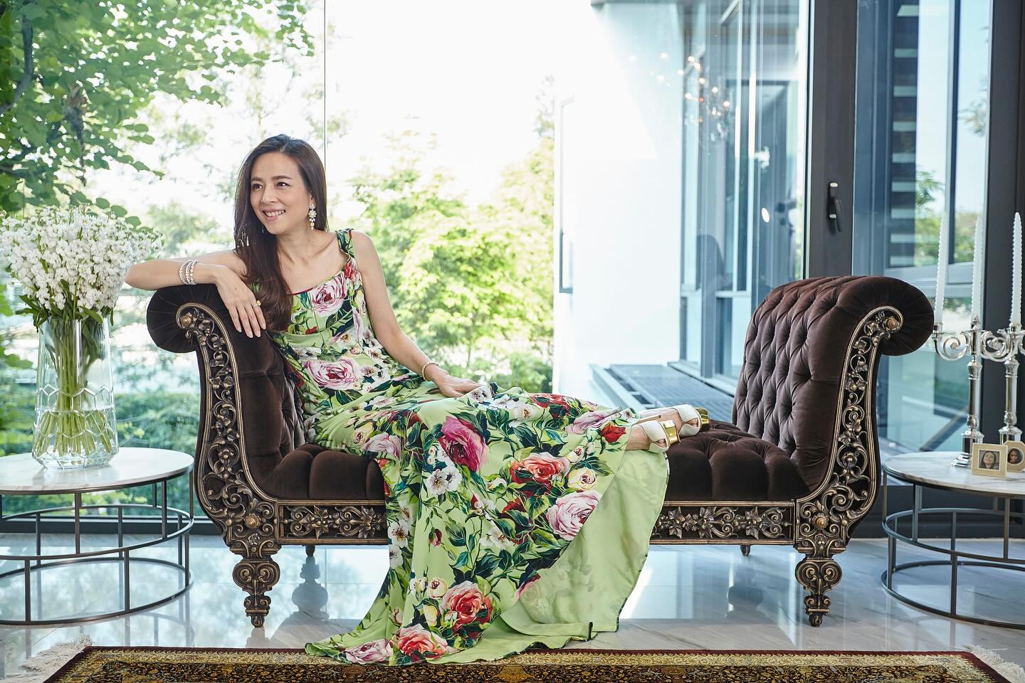 Tổ chức tiệc tất niên tại dinh thự 2.000m2, nữ tài phiệt Madam Pang:  - Ảnh 4.