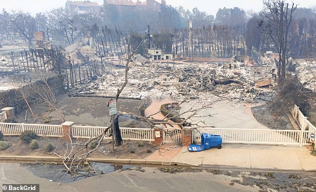 Cháy rừng lịch sử phá hủy California, hàng loạt sao hạng A Hollywood cũng thành vô gia cư khi biệt thự triệu đô bị cháy rụi- Ảnh 2.