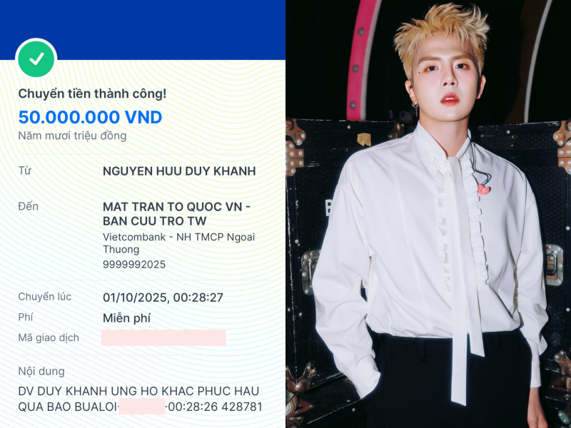 Trường Giang, Mỹ Tâm, vợ chồng Trấn Thành và dàn sao chung tay quyên góp khắc phục hậu quả bão lũ - Ảnh 9.
