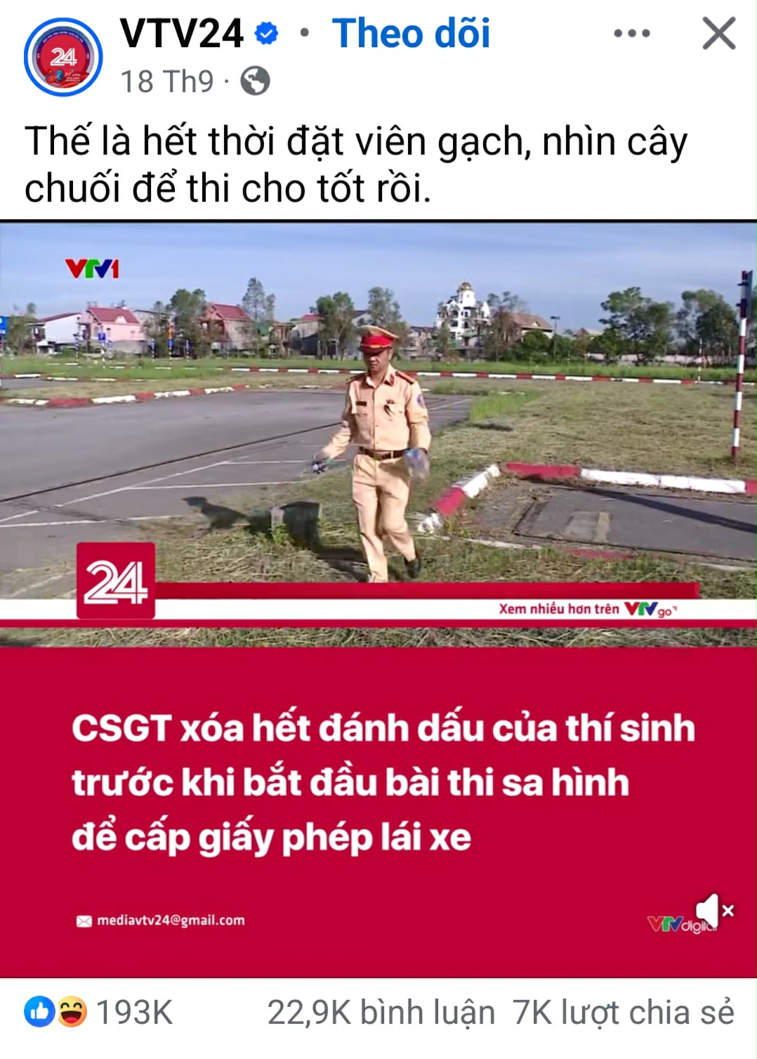 MXH dậy sóng khi CSGT 