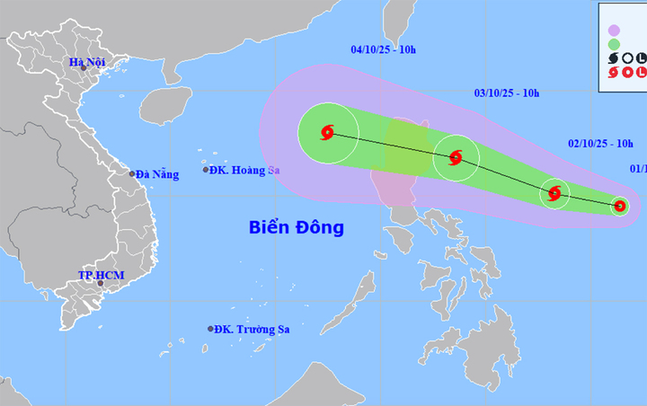 Biển Đông sắp đón cơn bão thứ 11 trong năm 2025 - Ảnh 1.