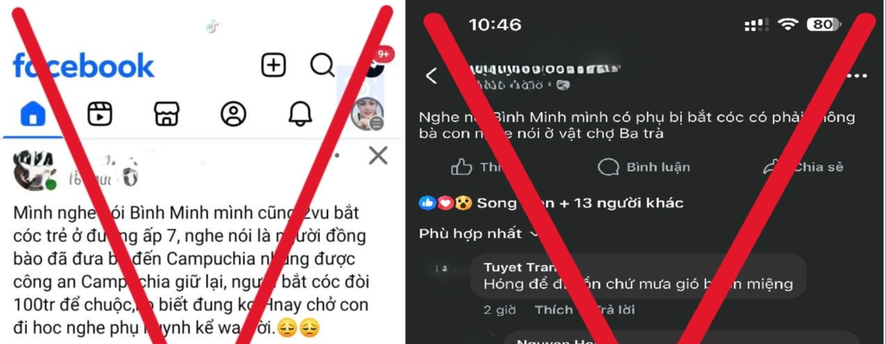 Cảnh giác trên mạng xã hội trước thông tin sai sự thật về bắt cóc tại xã Bom Bo - Ảnh 1.