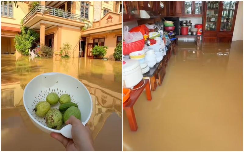 Chồng Bắc Ninh lội nước lũ lịch sử nấu "cơm cữ của Hoàng hậu" hút triệu view - Ảnh 4. Chồng Bắc Ninh lội nước lũ lịch sử nấu "cơm cữ của Hoàng hậu" hút triệu view - Ảnh 4.