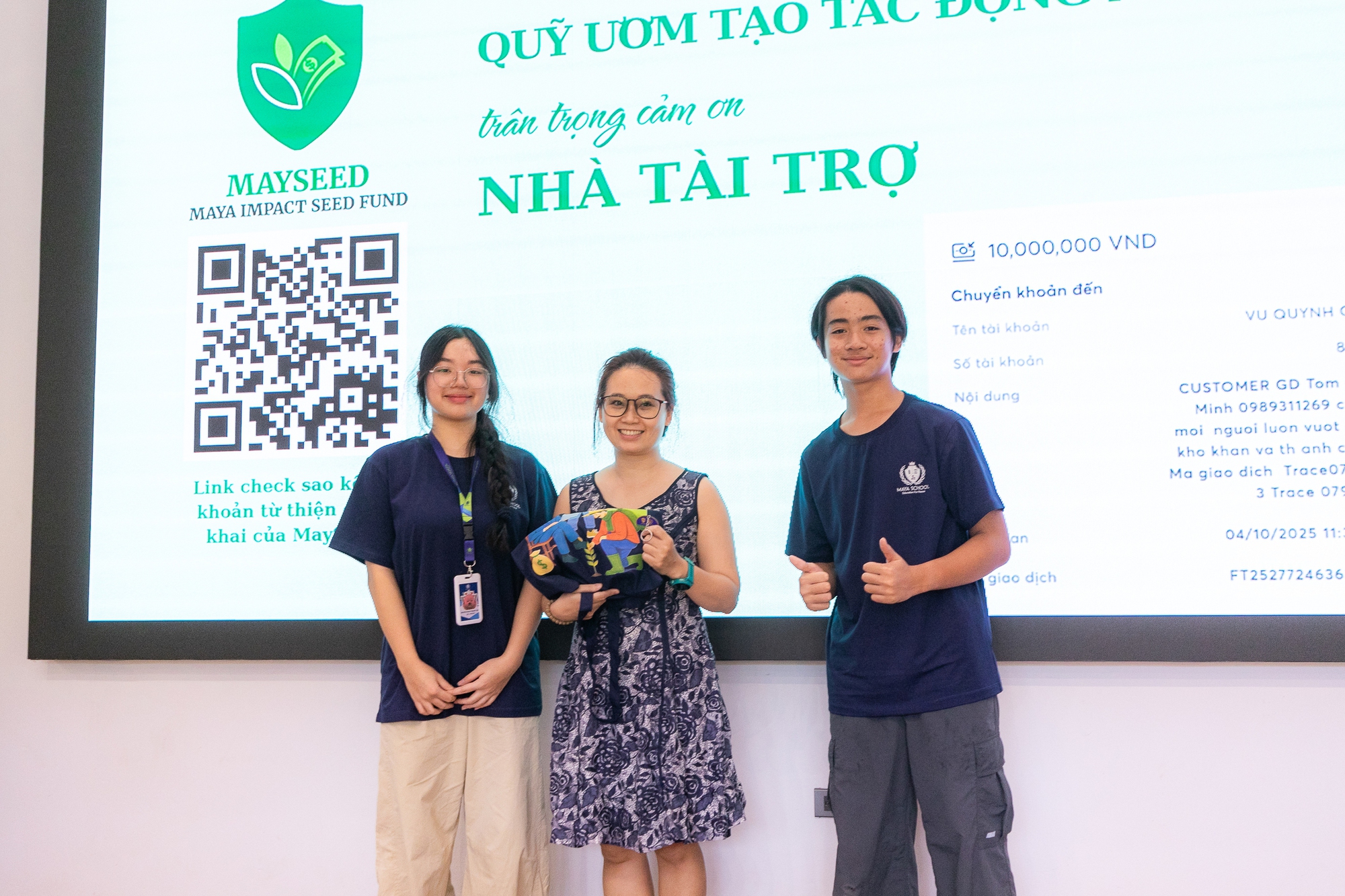 Học sinh Trung học gọi vốn thành công hơn 250 triệu để vận hành Quỹ ươm tạo tác động xã hội- Ảnh 5.