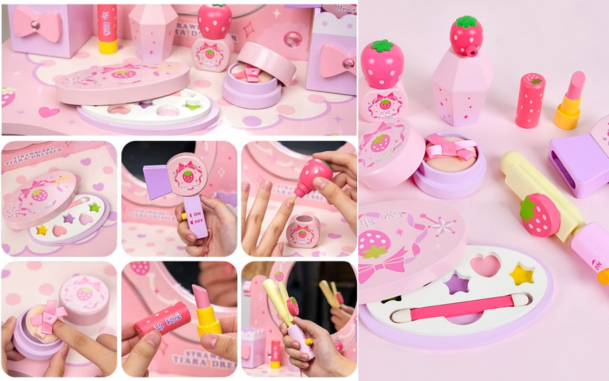 Con gái Đông Nhi hơn 1 tuổi đã "mê phấn son", có riêng bàn makeup xinh như công chúa - Ảnh 6. Con gái Đông Nhi hơn 1 tuổi đã "mê phấn son", có riêng bàn makeup xinh như công chúa - Ảnh 6.