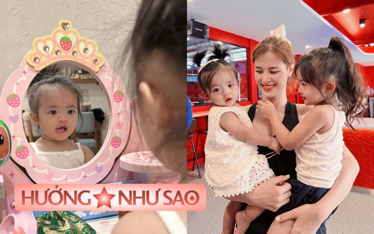Con gái Đông Nhi hơn 1 tuổi đã "mê phấn son", có riêng bàn makeup xinh như công chúa - Ảnh 1. Con gái Đông Nhi hơn 1 tuổi đã "mê phấn son", có riêng bàn makeup xinh như công chúa - Ảnh 1.