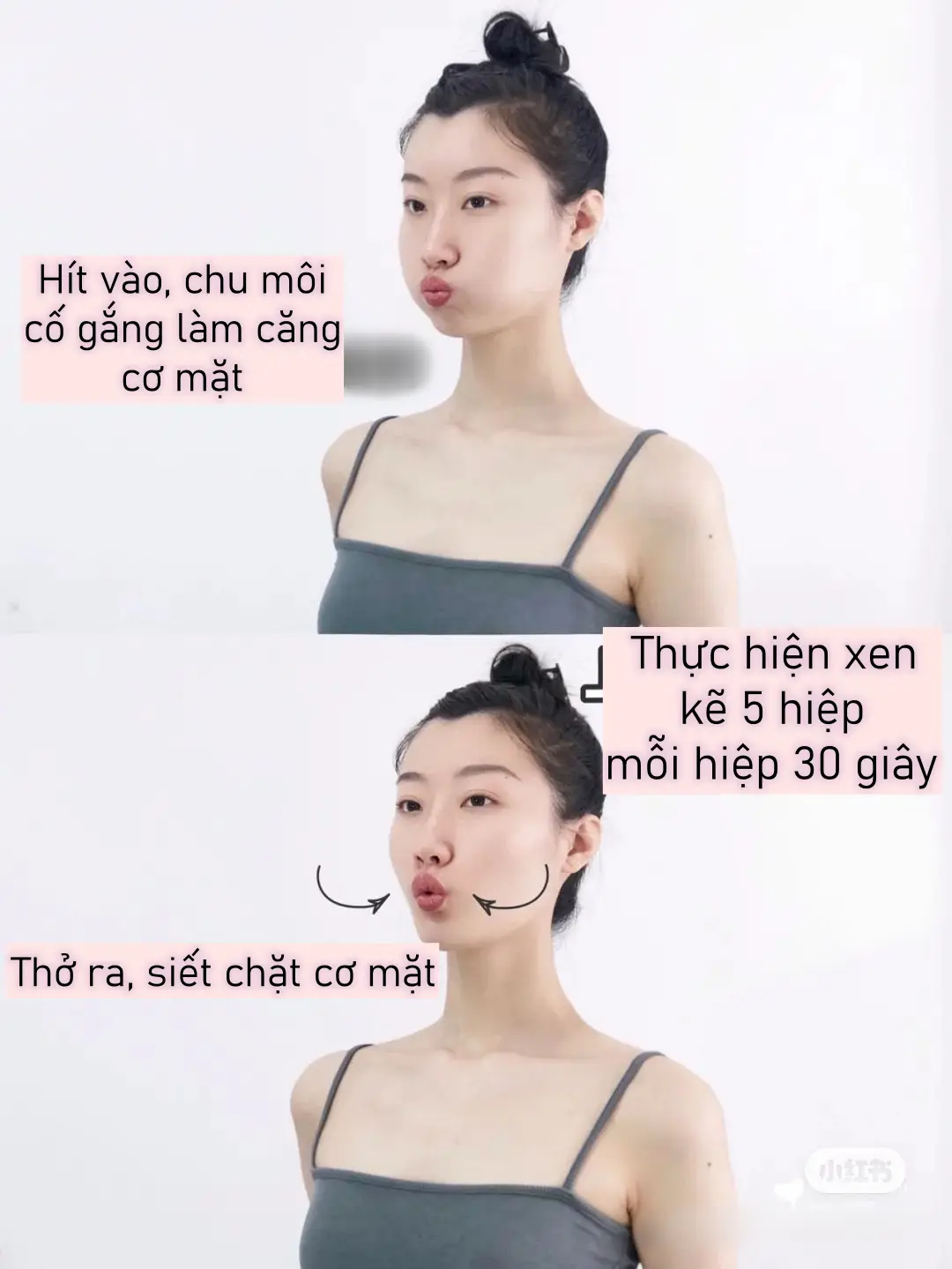 5 bài tập giúp mặt thon gọn, mỗi ngày 5 phút là 2 tuần có ngay gương mặt V-line! - Ảnh 6.